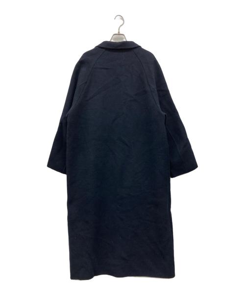 ETRE TOKYO（エトレトウキョウ）ETRE TOKYO (エトレトウキョウ) リバーストールロングコート ネイビー サイズ:Mの古着・服飾アイテム