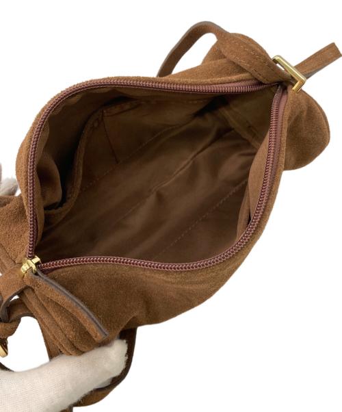 soins（ソワン）soins (ソワン) ミニマムショルダーバック ブラウンの古着・服飾アイテム