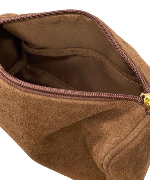 soins（ソワン）soins (ソワン) ミニマムショルダーバック ブラウンの古着・服飾アイテム