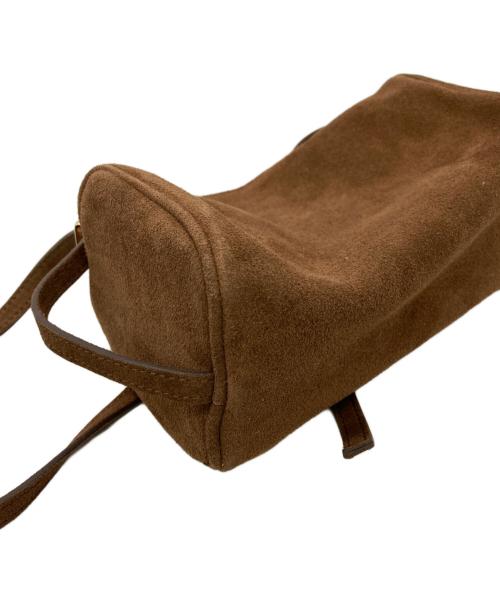 soins（ソワン）soins (ソワン) ミニマムショルダーバック ブラウンの古着・服飾アイテム