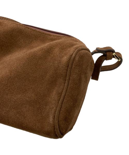 soins（ソワン）soins (ソワン) ミニマムショルダーバック ブラウンの古着・服飾アイテム