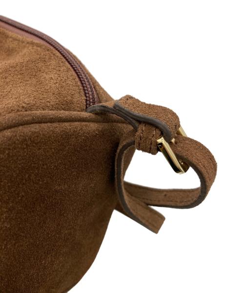 soins（ソワン）soins (ソワン) ミニマムショルダーバック ブラウンの古着・服飾アイテム