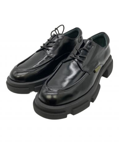 中古・古着通販】MANA (マナ) 厚底レースアップシューズ ブラック