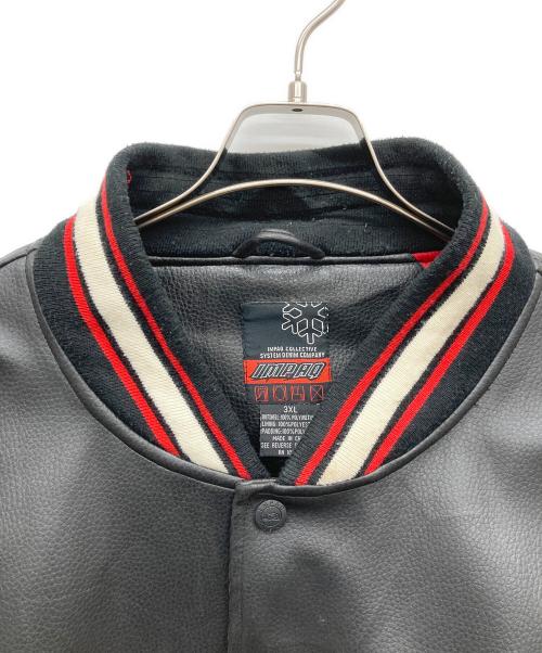 impaq（インパック）IMPAQ (インパック) スタジャン ブラック サイズ:3XLの古着・服飾アイテム