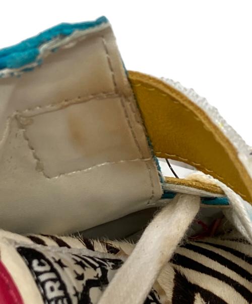 Hysteric Glamour（ヒステリックグラマー）Hysteric Glamour (ヒステリックグラマー) ゼブラハイカットスニーカー ホワイト サイズ:24の古着・服飾アイテム