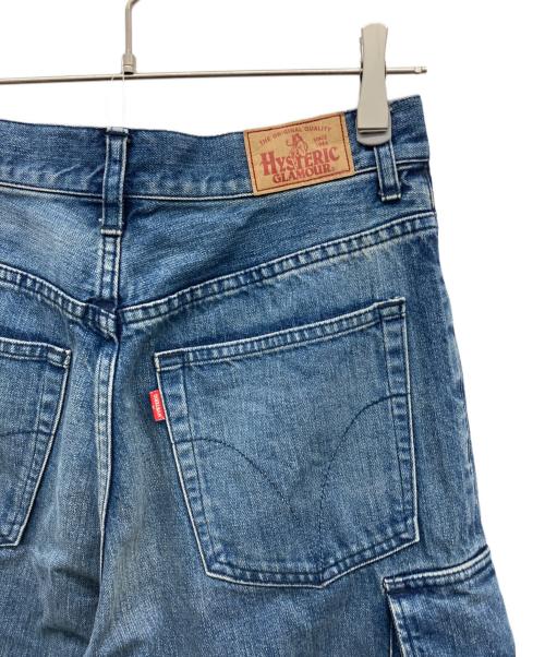 Hysteric Glamour（ヒステリックグラマー）Hysteric Glamour (ヒステリックグラマー) デニムカーゴパンツ インディゴ サイズ:XSの古着・服飾アイテム
