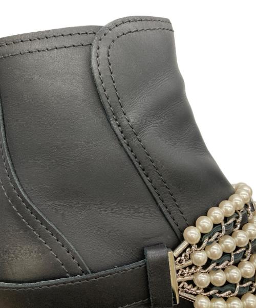 CHANEL（シャネル）CHANEL (シャネル) ショートブーツ ブラック サイズ:37Cの古着・服飾アイテム