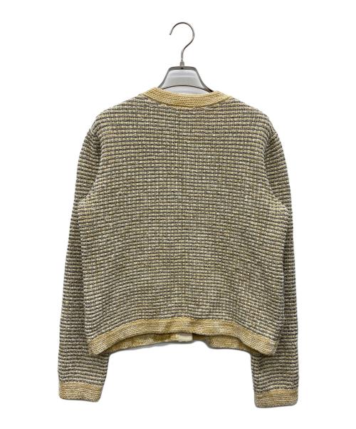 TORY BURCH（トリーバーチ）TORY BURCH (トリーバーチ) ツイードケンドラカーディガン ベージュ サイズ:Sの古着・服飾アイテム