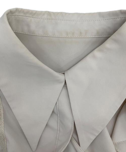 CELFORD（セルフォード）CELFORD (セルフォード) ラッフルフリルワンピース ベージュ サイズ:36の古着・服飾アイテム