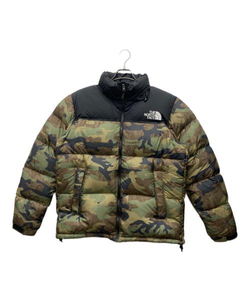 THE NORTH FACE（ザ ノース フェイス）THE NORTH FACE (ザ ノース フェイス) NOVELTY NUPTSE JACKET カーキ サイズ:XLの古着・服飾アイテム