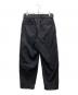 CAHLUMN (カウラム) TC Twill 1 Tuck Pants グレー サイズ:M：5000円