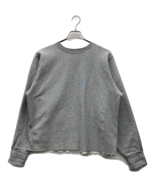 Champion REVERSE WEAVE（チャンピオン リバース ウィーブ）Champion REVERSE WEAVE (チャンピオン リバース ウィーブ) カレッジプリントカットオフスウェット USC グレー サイズ:LARGEの古着・服飾アイテム