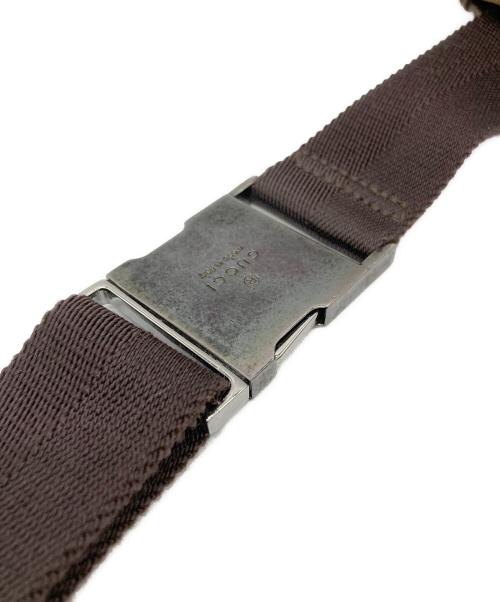 GUCCI（グッチ）GUCCI (グッチ) GGキャンバスウエストポーチ ベージュの古着・服飾アイテム