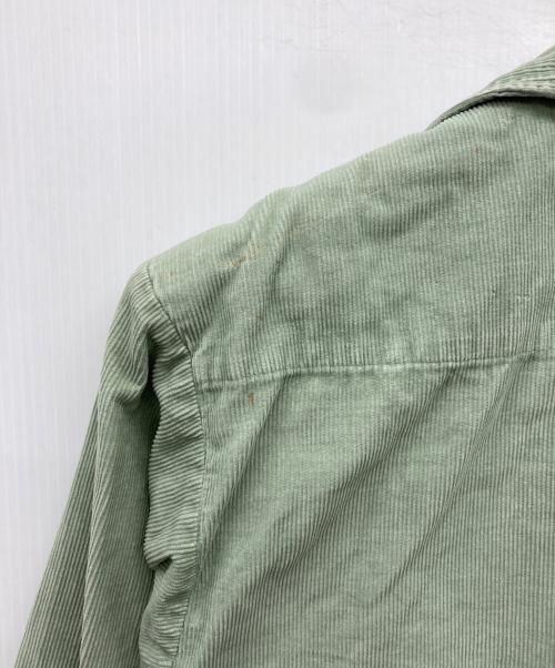 Dunbrooke（ダンブルック）Dunbrooke (ダンブルック) レースアップコーデュロイシャツ ベージュ サイズ:Ｍの古着・服飾アイテム