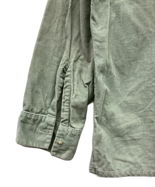 Dunbrooke（ダンブルック）Dunbrooke (ダンブルック) レースアップコーデュロイシャツ ベージュ サイズ:Ｍの古着・服飾アイテム