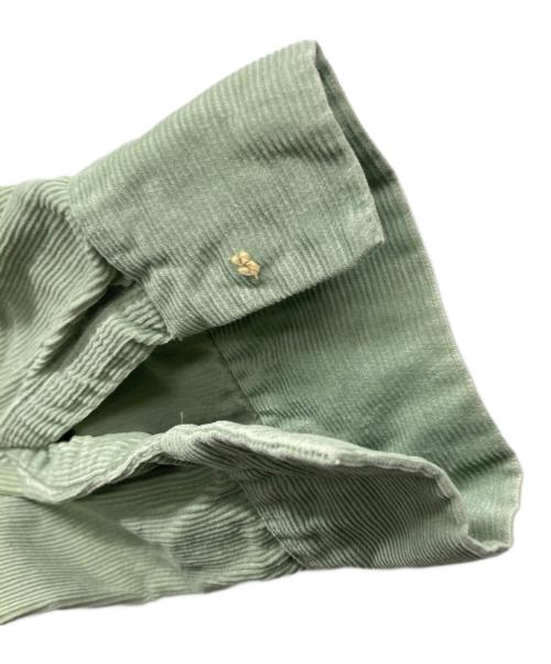 Dunbrooke（ダンブルック）Dunbrooke (ダンブルック) レースアップコーデュロイシャツ ベージュ サイズ:Ｍの古着・服飾アイテム