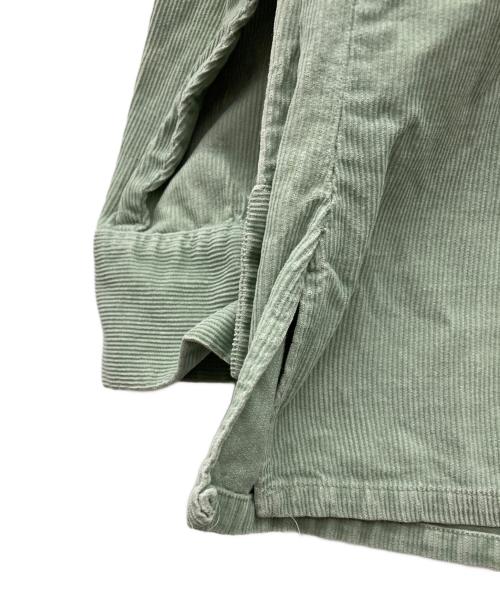 Dunbrooke（ダンブルック）Dunbrooke (ダンブルック) レースアップコーデュロイシャツ ベージュ サイズ:Ｍの古着・服飾アイテム