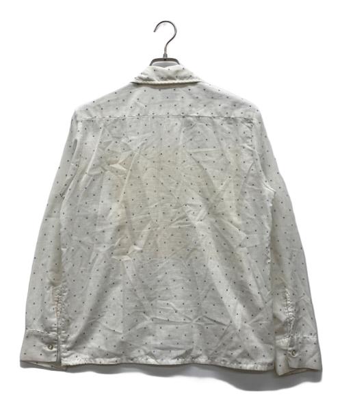 USED（ユーズド）USED (ユーズド) 襟芯シャツ ホワイト サイズ:SMALLの古着・服飾アイテム