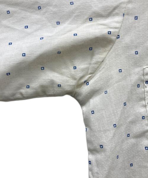 USED（ユーズド）USED (ユーズド) 襟芯シャツ ホワイト サイズ:SMALLの古着・服飾アイテム