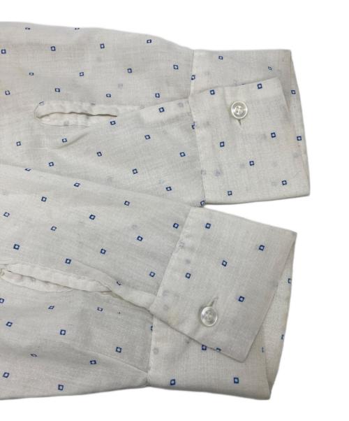 USED（ユーズド）USED (ユーズド) 襟芯シャツ ホワイト サイズ:SMALLの古着・服飾アイテム
