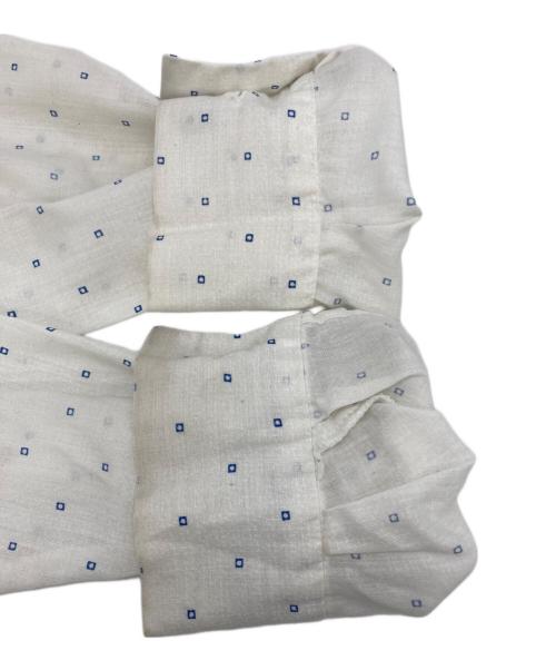 USED（ユーズド）USED (ユーズド) 襟芯シャツ ホワイト サイズ:SMALLの古着・服飾アイテム