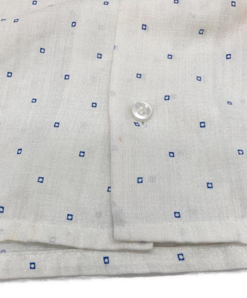 USED（ユーズド）USED (ユーズド) 襟芯シャツ ホワイト サイズ:SMALLの古着・服飾アイテム