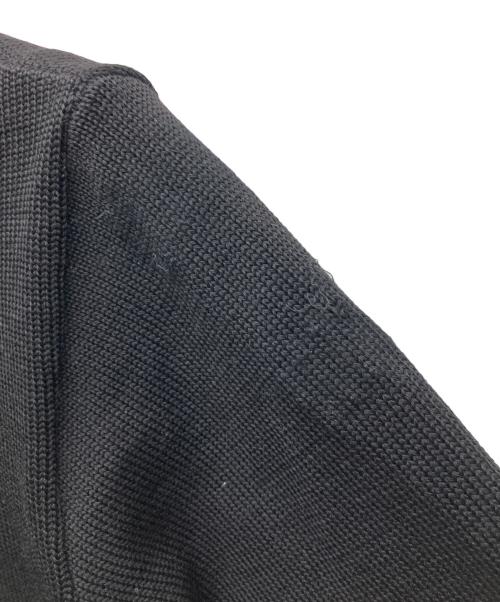 USED（ユーズド）USED (ユーズド) レタードカーディガン ブラック サイズ:不明の古着・服飾アイテム