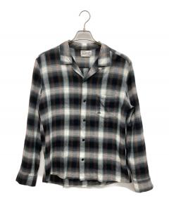 極美品　AIE ペインターシャツアブストラクト　シャツ　サイズL 25SS 中古・古着通販】AiE (エーアイイー) ペインターシャツ マルチカラー