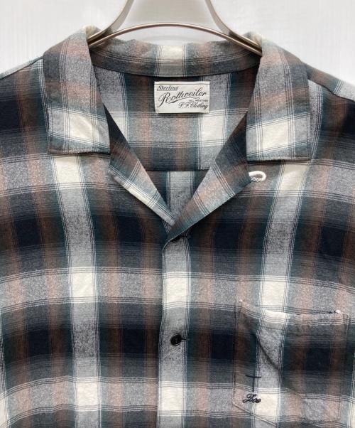 ROTT WEILER（ロットワイラー）ROTT WEILER (ロットワイラー) オンブレレーヨンシャツ マルチカラー サイズ:XLの古着・服飾アイテム