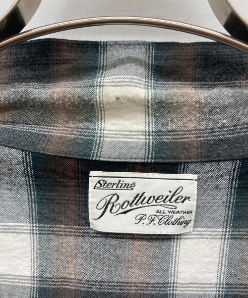 ROTT WEILER（ロットワイラー）ROTT WEILER (ロットワイラー) オンブレレーヨンシャツ マルチカラー サイズ:XLの古着・服飾アイテム