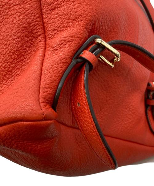 COACH（コーチ）COACH (コーチ) ターンロックリュック レッドの古着・服飾アイテム