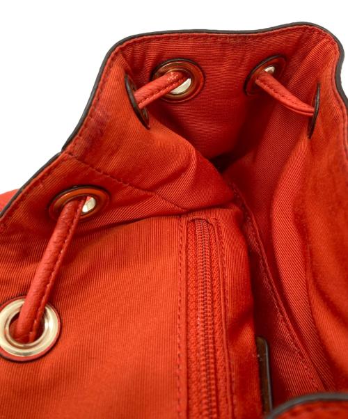 COACH（コーチ）COACH (コーチ) ターンロックリュック レッドの古着・服飾アイテム