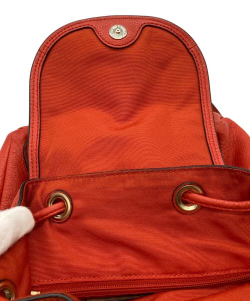 COACH（コーチ）COACH (コーチ) ターンロックリュック レッドの古着・服飾アイテム