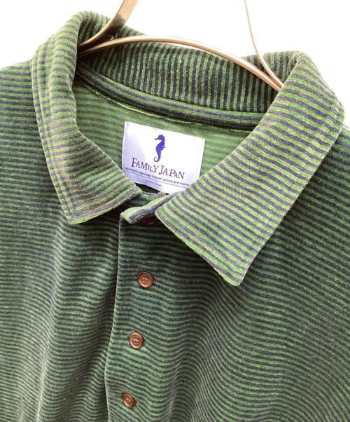 FAMILY JAPAN（ファミリージャパン）FAMILY JAPAN (ファミリージャパン) ポロシャツ カーキ サイズ:1の古着・服飾アイテム