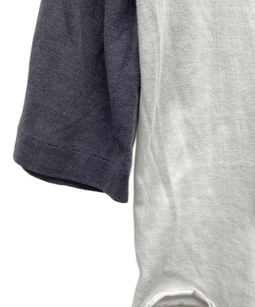 USED（ユーズド）USED (ユーズド) カットオフ ラグランバンドTシャツ Lynyrd Skynyrd ブラック×ホワイト サイズ:XLの古着・服飾アイテム