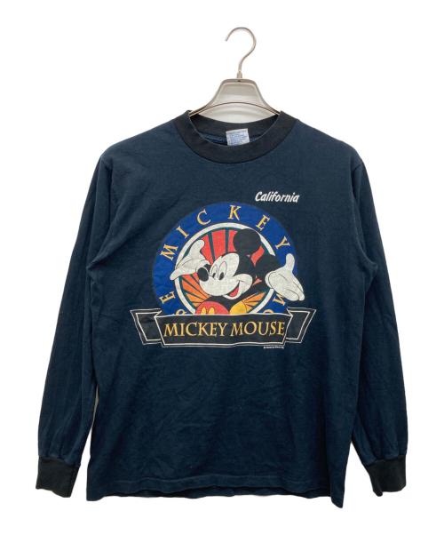 ALL SPORT（オールスポーツ）ALL SPORT (オールスポーツ) ミッキーロングスリーブカットソー ブラック サイズ:M(40)の古着・服飾アイテム