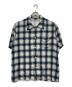 ROLD SKOV（ロードスコフ）の古着「オンブレチェックシャツ」｜ホワイト×ネイビー