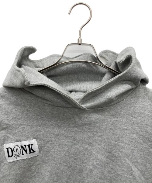 DONK（ドンク）DONK (ドンク) 変形パーカー グレー サイズ:Lの古着・服飾アイテム
