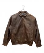 POLO RALPH LAURENポロ・ラルフローレン）の古着「スイングトップ」｜ブラウン