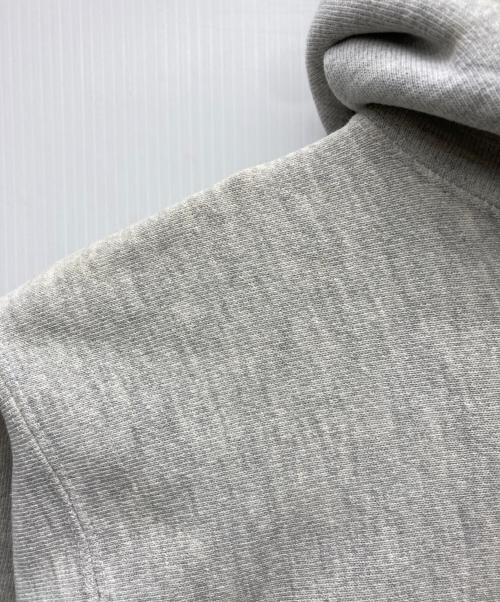 Champion REVERSE WEAVE（チャンピオン リバース ウィーブ）Champion REVERSE WEAVE (チャンピオン リバース ウィーブ) 両面プリントリバースウィーブパーカー グレー サイズ:X-LARGEの古着・服飾アイテム
