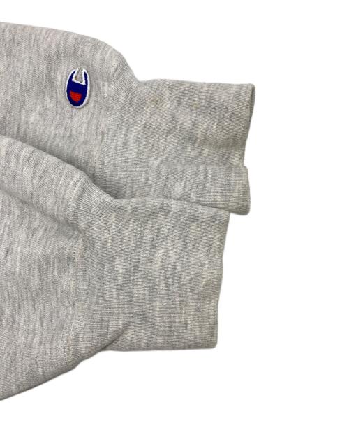 Champion REVERSE WEAVE（チャンピオン リバース ウィーブ）Champion REVERSE WEAVE (チャンピオン リバース ウィーブ) 両面プリントリバースウィーブパーカー グレー サイズ:X-LARGEの古着・服飾アイテム