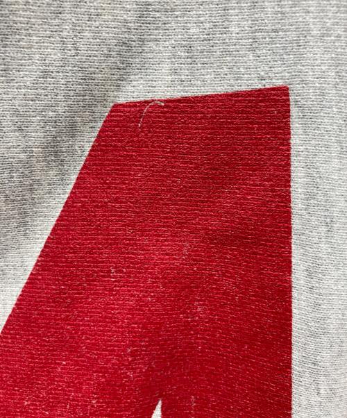 Champion（チャンピオン）Champion (チャンピオン) 三段両面プリントリバースウィーブパーカー グレー サイズ:LARGEの古着・服飾アイテム