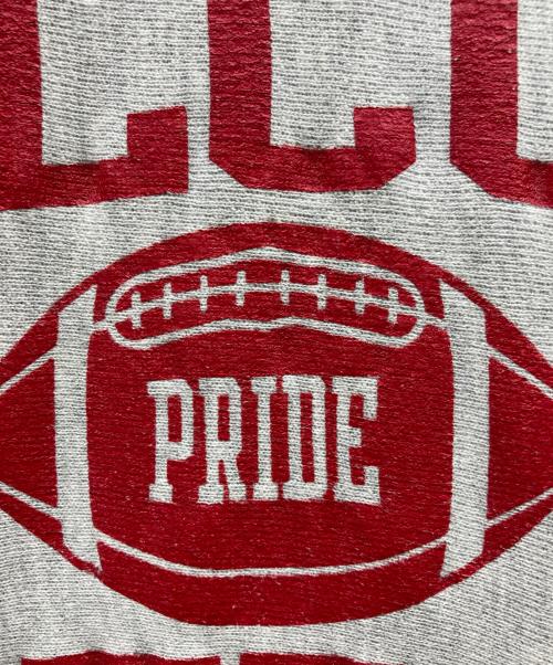 Champion（チャンピオン）Champion (チャンピオン) 三段両面プリントリバースウィーブパーカー グレー サイズ:LARGEの古着・服飾アイテム