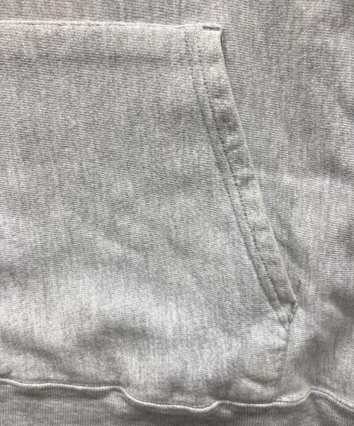 Champion（チャンピオン）Champion (チャンピオン) 三段両面プリントリバースウィーブパーカー グレー サイズ:LARGEの古着・服飾アイテム