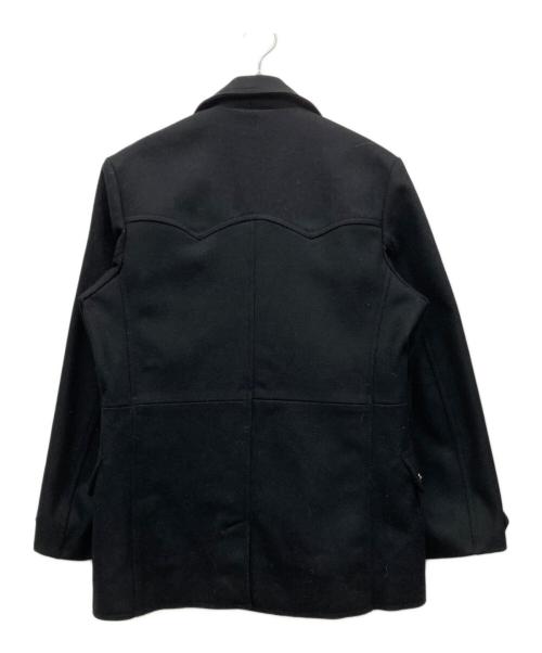MONITALY（モニタリー）MONITALY (モニタリー) Pコート ブラック サイズ:MEDIUMの古着・服飾アイテム