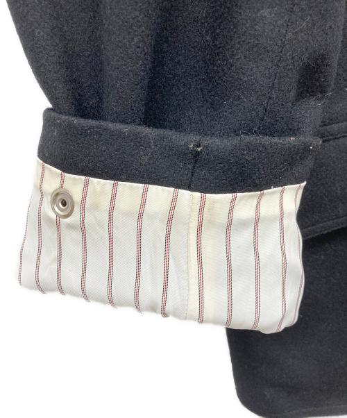 MONITALY（モニタリー）MONITALY (モニタリー) Pコート ブラック サイズ:MEDIUMの古着・服飾アイテム