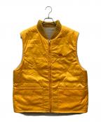 SUPREMEシュプリーム）の古着「Sherpa Fleece Reversible Work Vest」｜イエロー