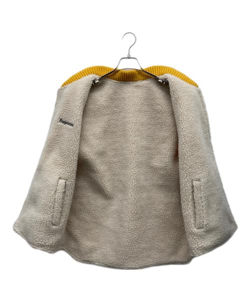 SUPREME（シュプリーム）SUPREME (シュプリーム) Sherpa Fleece Reversible Work Vest イエロー サイズ:Lの古着・服飾アイテム