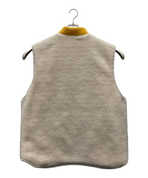 SUPREME（シュプリーム）SUPREME (シュプリーム) Sherpa Fleece Reversible Work Vest イエロー サイズ:Lの古着・服飾アイテム