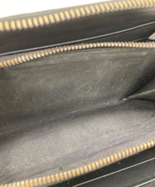 BOTTEGA VENETA（ボッテガベネタ）BOTTEGA VENETA (ボッテガベネタ) ラウンドファスナー財布 ブラックの古着・服飾アイテム